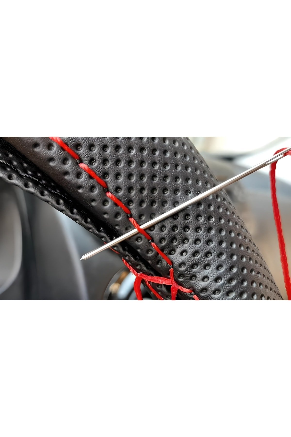 Her Araca Uyumlu Dikmeli Direksiyon Kılıfı